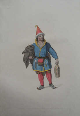 [Костюмы Русской империи, иллюстрированные 73-мя гравюрами: с описанием на английском и французском языках].1803.